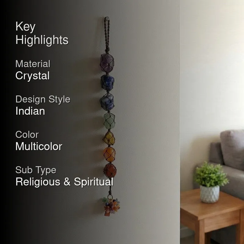 Zen Drive Spiritual Crystal Wall Accent - Multicolor media 2