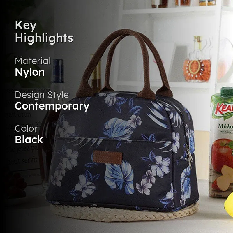 Bloom Bento Nylon Lunch Bag media 2