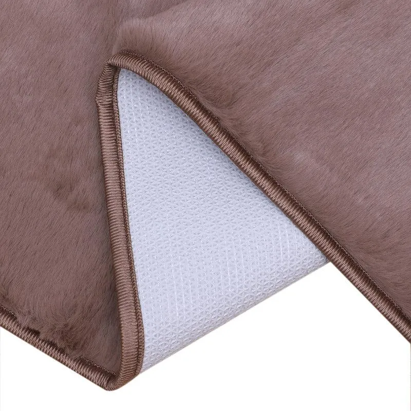 Ileva Anti Skid Runner Rug - Peanut Brown media 5