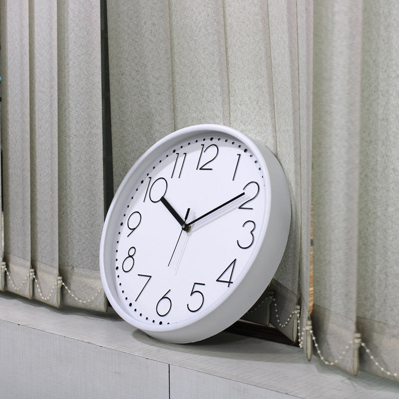 Tynox Analog Wall Clock - White media 3