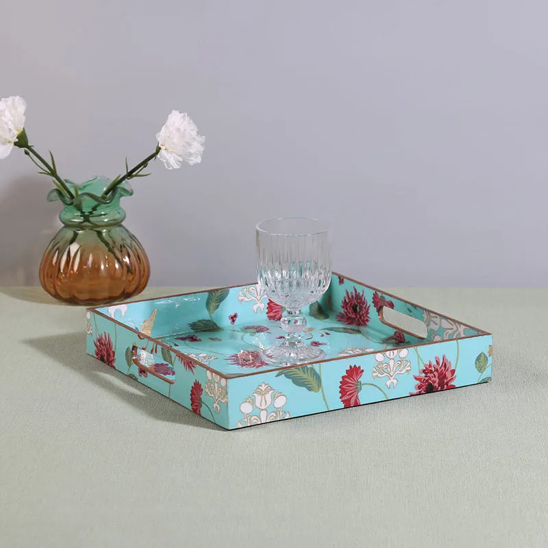 India Circus Anya Square Serving Tray media 1