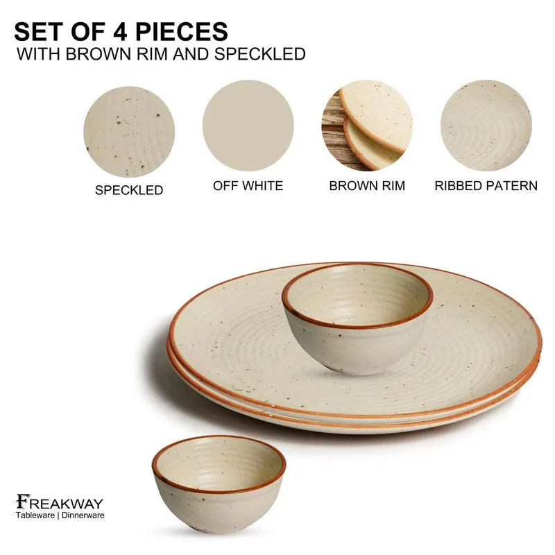Solvra Aximo Veyra Dinner Set - 4 Piece Set media 4