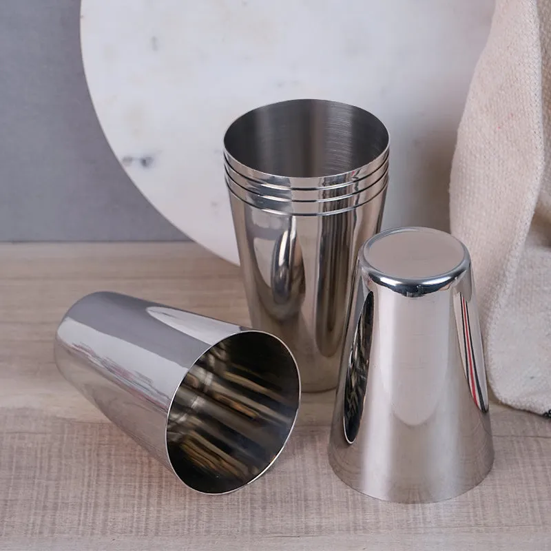 Hiko Stainless Steel Tumbler (350 ML) - Set Of Six media 5
