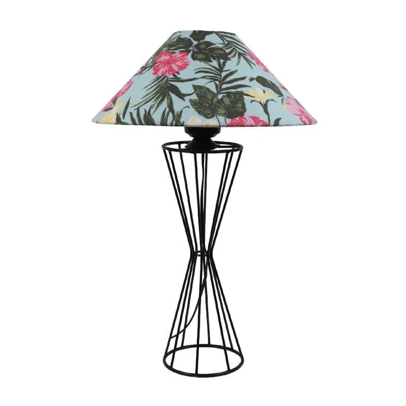 Gardensa Briar Fabric Table Lamp - Multicolor media 4