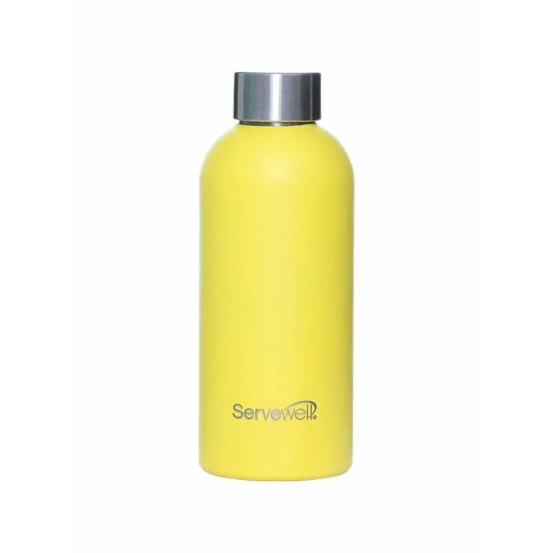 Steel Elegance Elixir Bottle (675 mL) - Lemon Yellow media 4