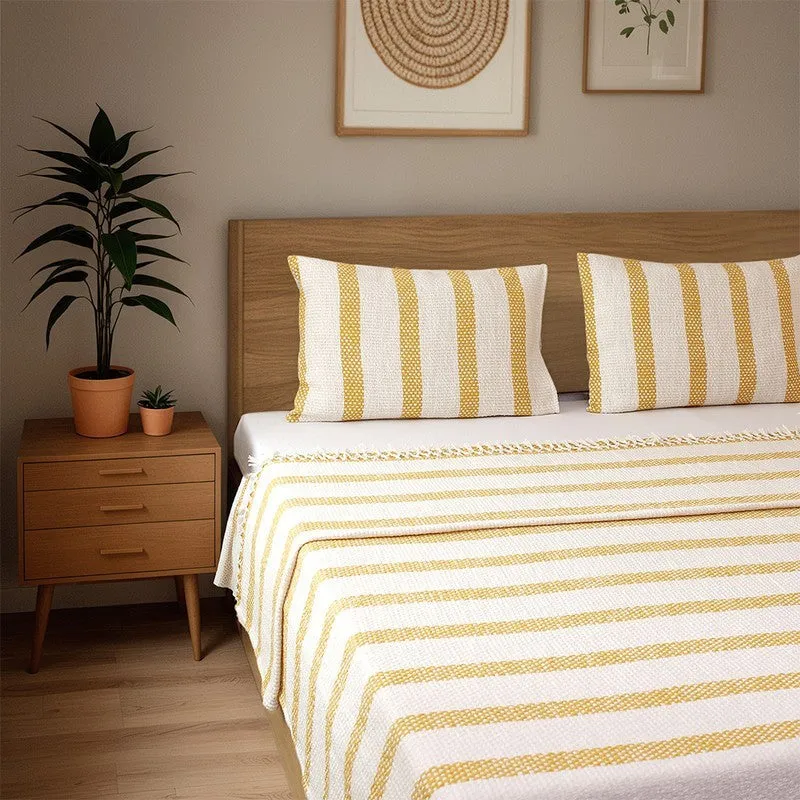 Shivalik Bedcover - Yellow media 6
