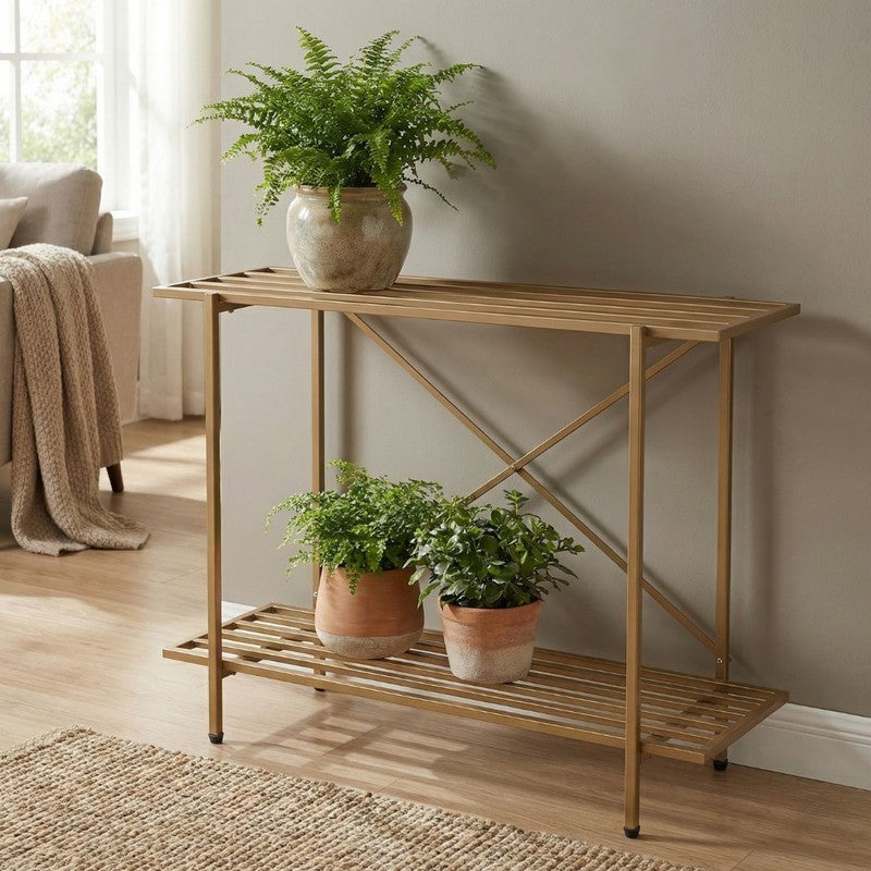 Verdex Metal Planter Stand - Brown media 4