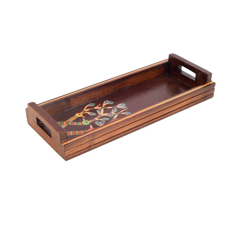 Indrapal Handcrafted Serving Tray media 4