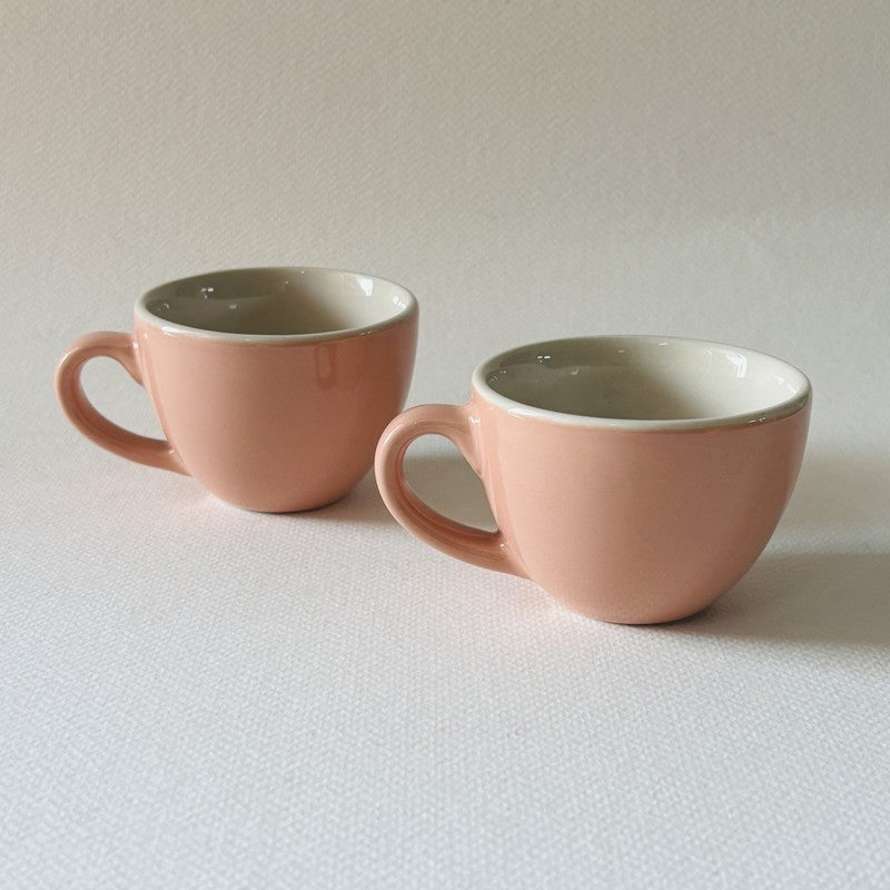 Misty Ceramic Tea Cup (80 mL Each) - Set Of Two media 5