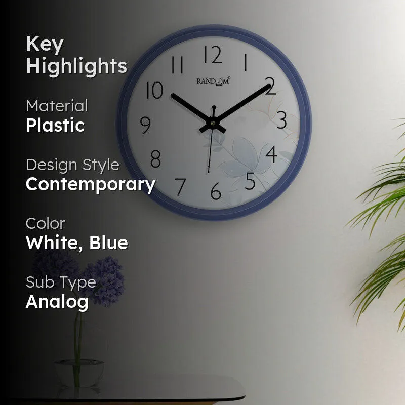 Second Flash Analog Wall Clock media 2