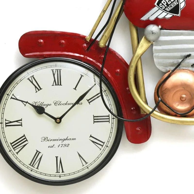 Vintage Ride Wall Clock media 4