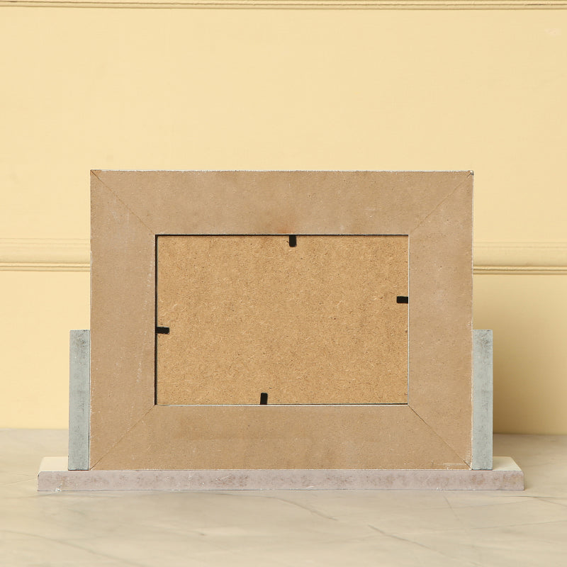 Meso Photo Frame With Wall Shelf - White media 5