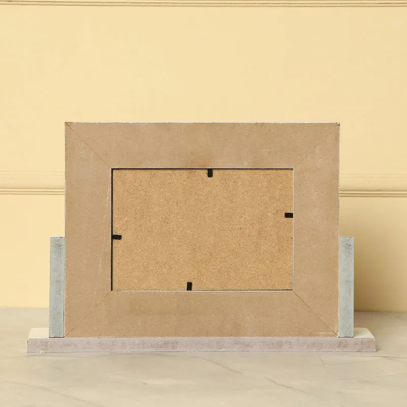 Meso Photo Frame With Wall Shelf - White media 5
