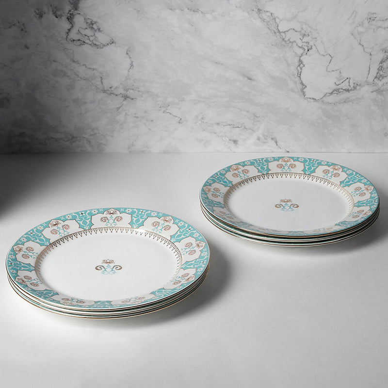 India Circus Rococo Bone China Dinner Set - 20 Piece Set media 5