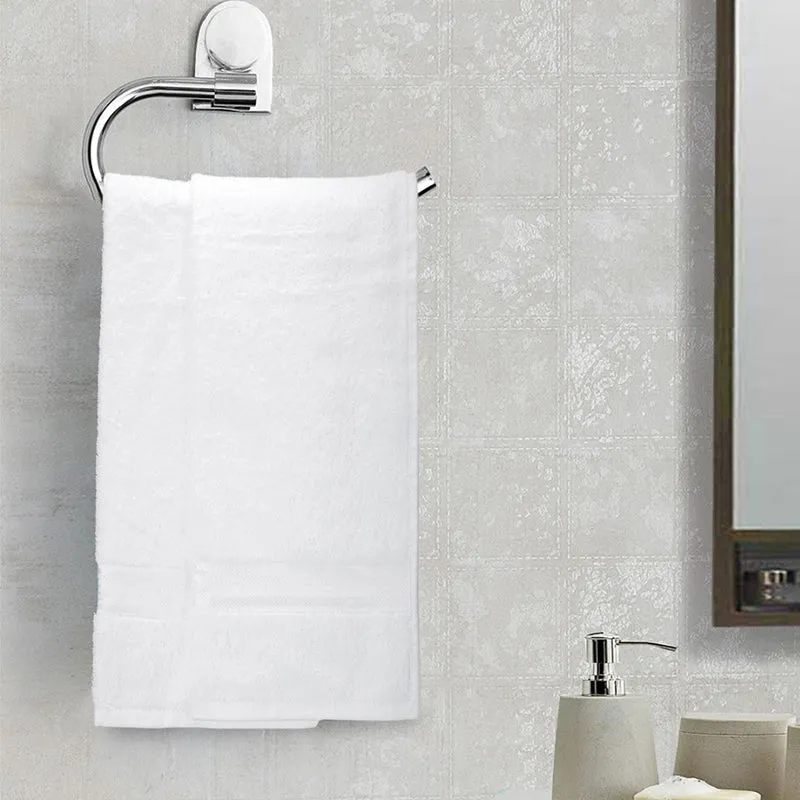 Eva Quick Dry Hand Towel (White) - Set Of Two media 1