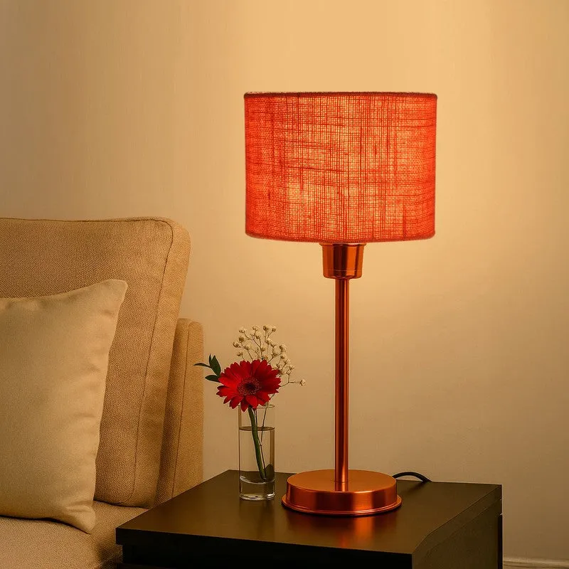 Kavira Vany Metal Table Lamp - Orange media 3