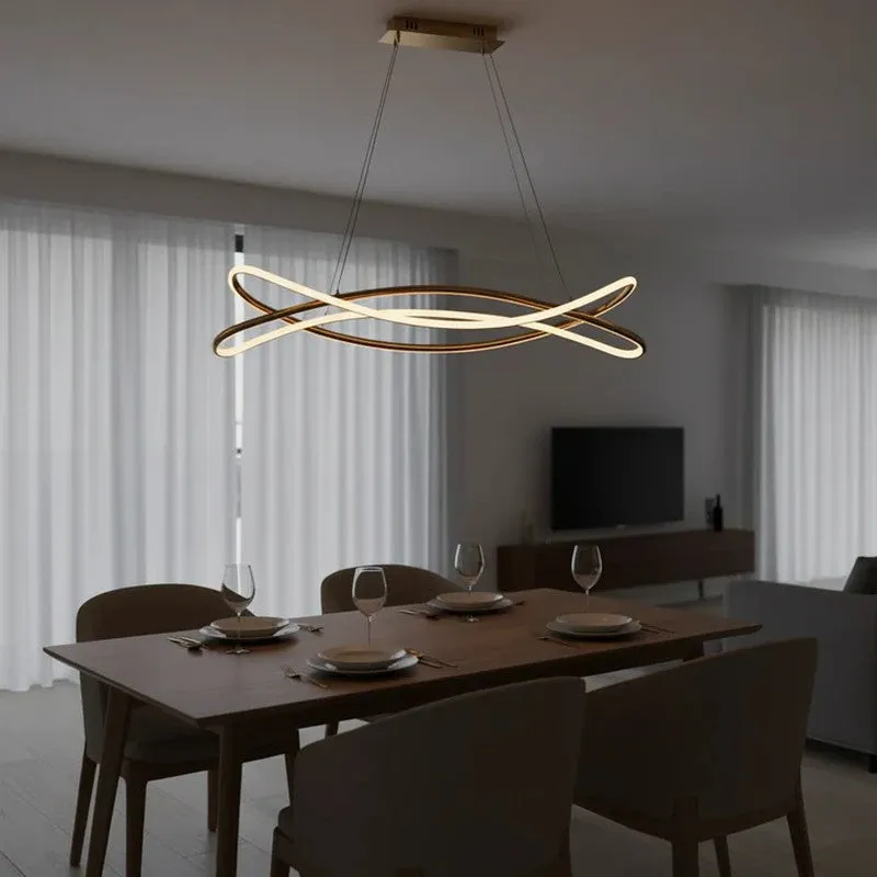 Orbit Sculptural LED Acrylic Ceiling Lamp media 8