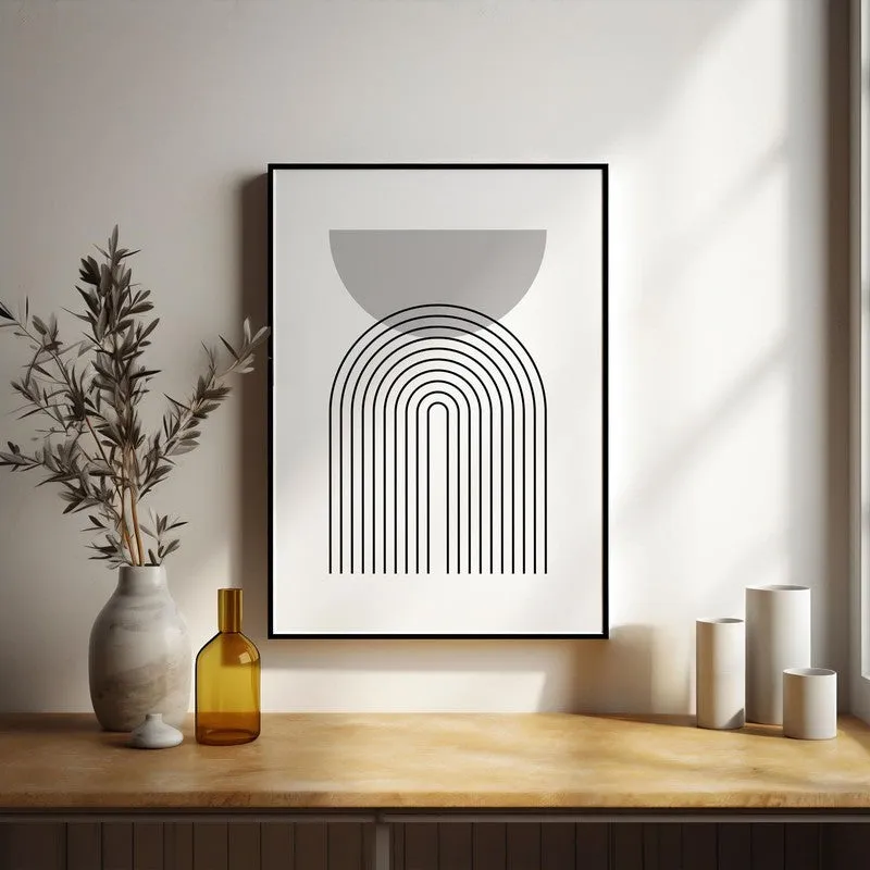 Echoes In Ash Framed Canvas Wall Painting media 5