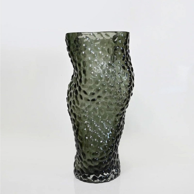 Verdant Wave Designer Vase - Black media 3