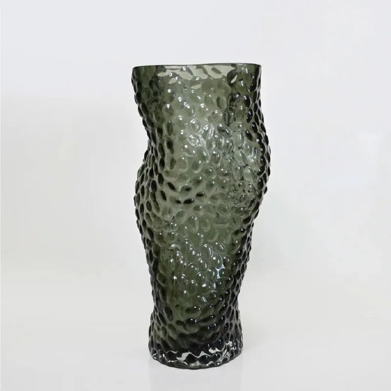 Verdant Wave Designer Vase - Black media 3