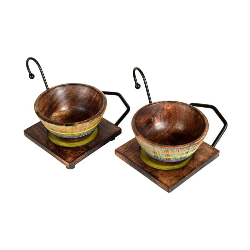 Kartheva Wooden Serving Set - Set Of Five media 4