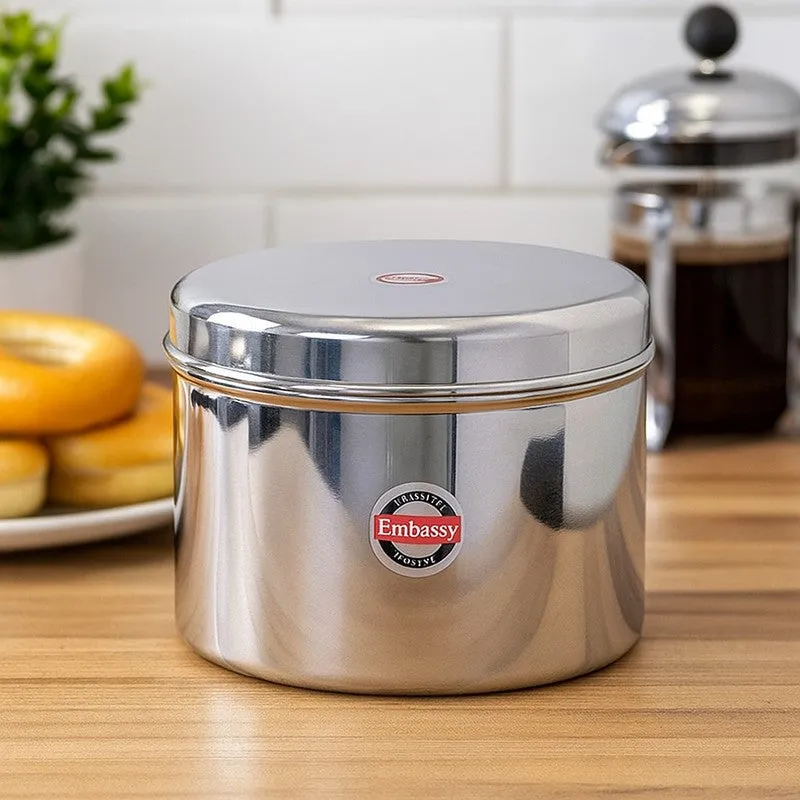Old School Stainless Steel Storage Container - 2750 mL media 1