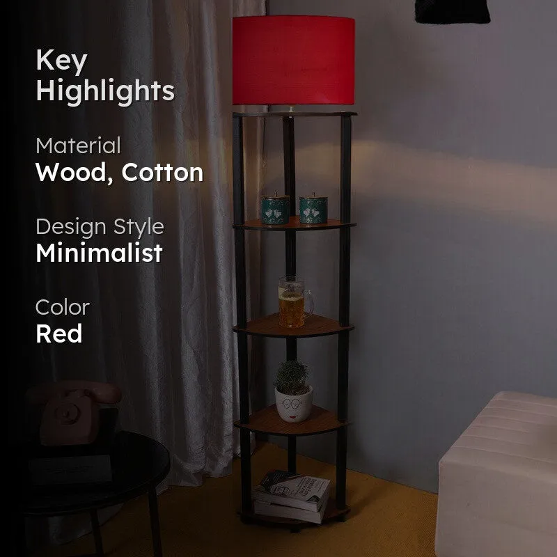 Cylindra Prime Floor Lamp (Red) media 2