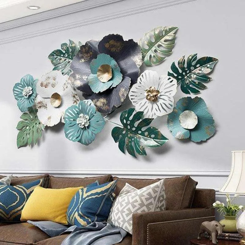 Fleur Moderne Floral Metal Wall Accent media 4