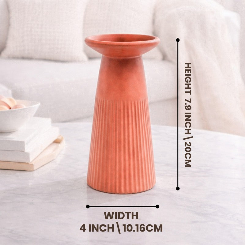 Funky Form Vase - Rust media 9