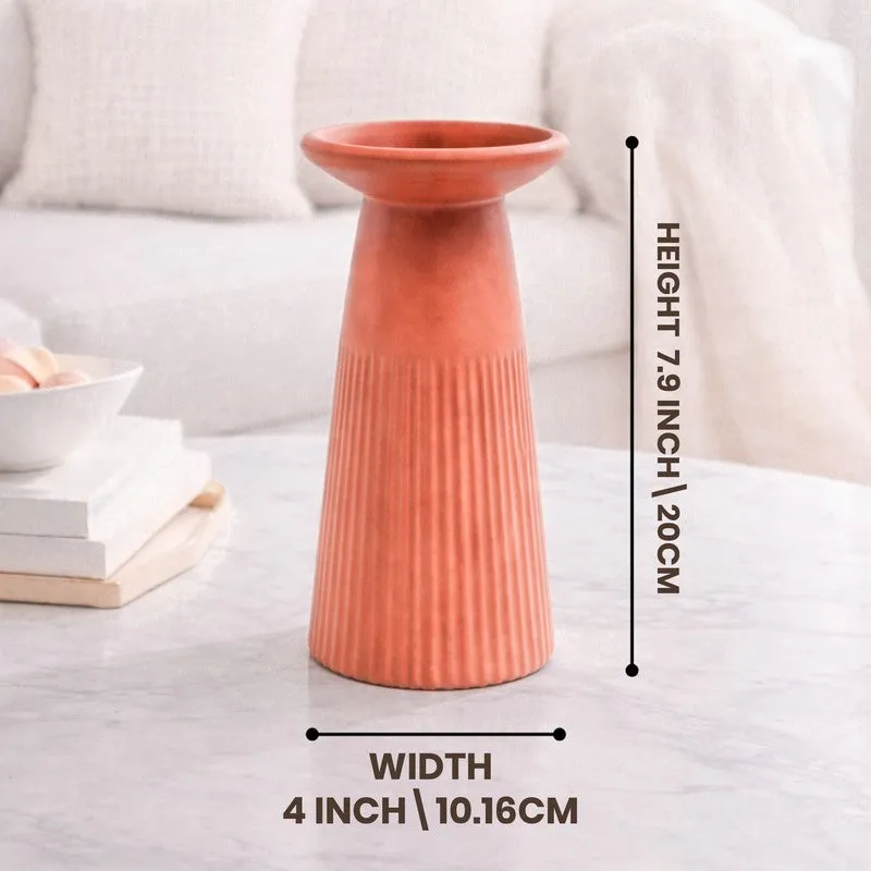 Funky Form Vase - Rust media 9