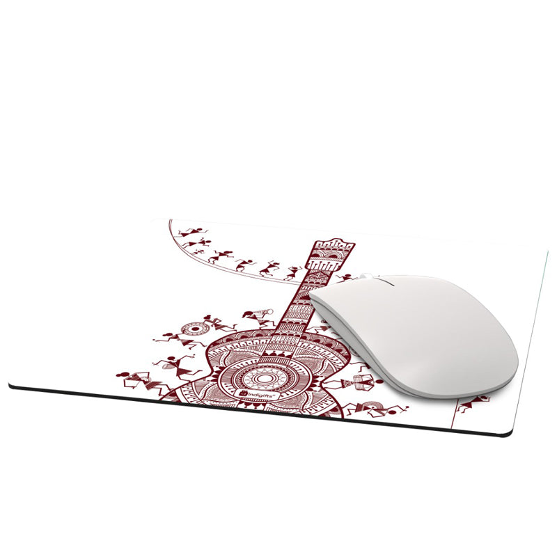 Wali Music Strings Mouse Pad - White media 5