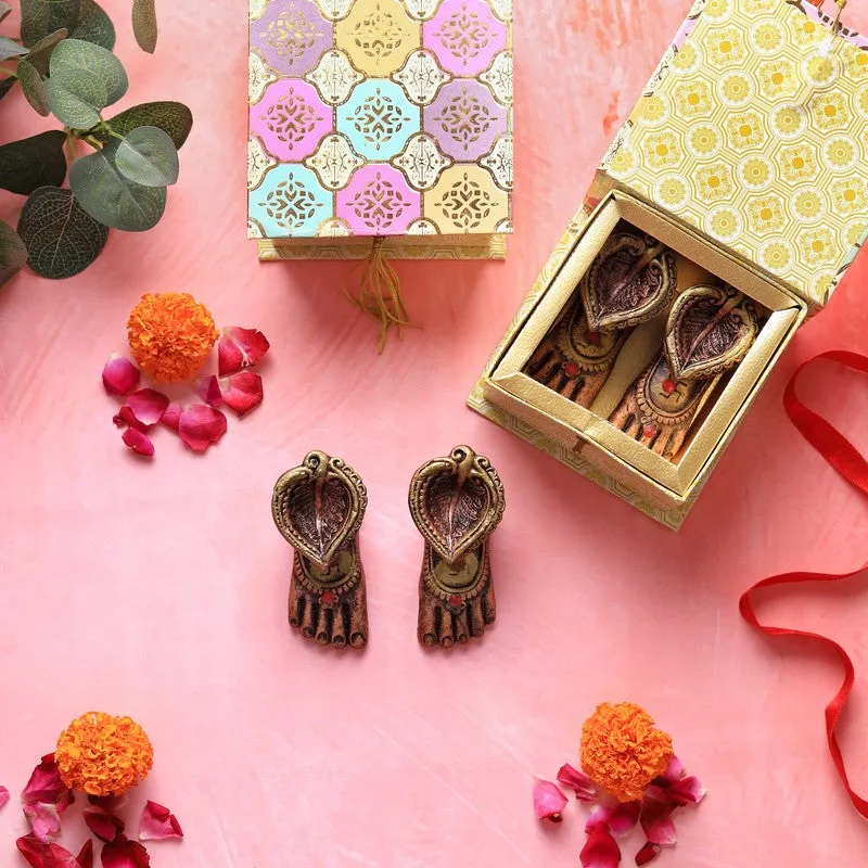 Charan Diya - Set Of Four media 6