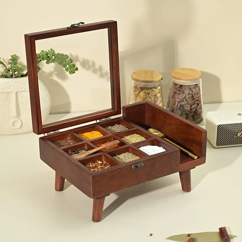 Orlin Wooden Cutlery Stand - Ten Piece Set media 3