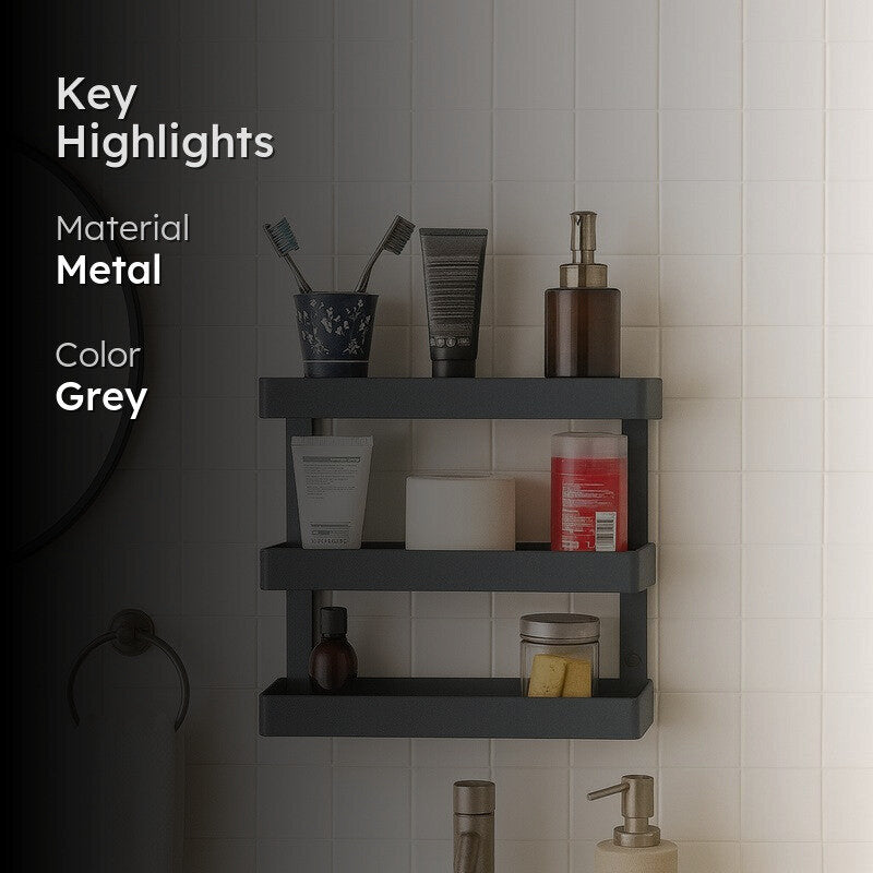 Tidy Aura Metal Racks - Grey media 2