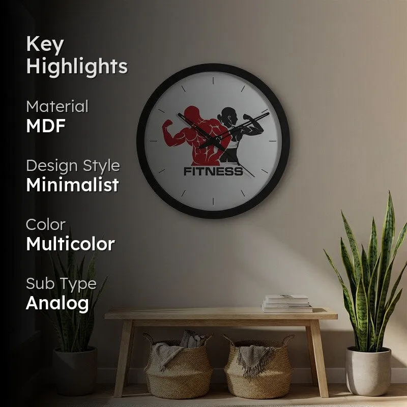 Fitron MDF Wall Clock media 2