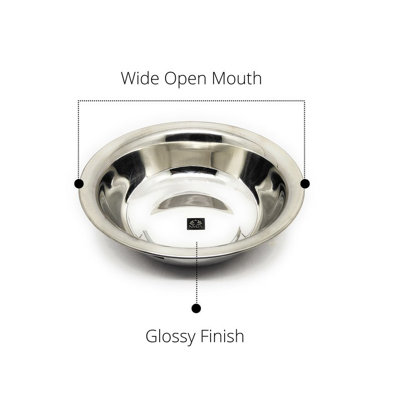 Blendora Stainless Steel Mixing Bowl - 2000 mL media 6