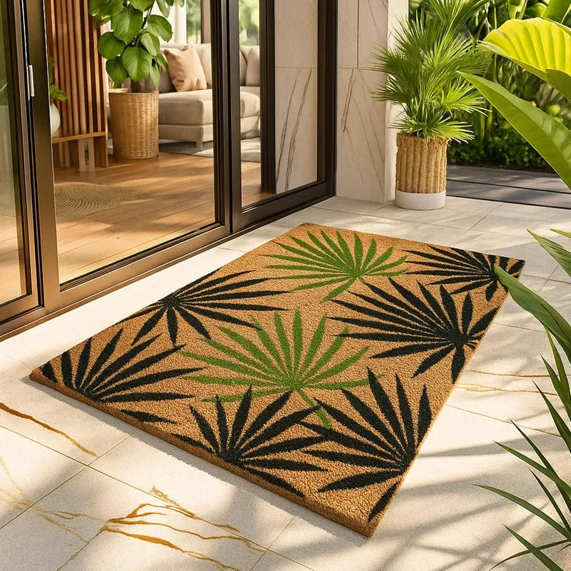 Green Grace Coir Door Mats - Multicolor media 3