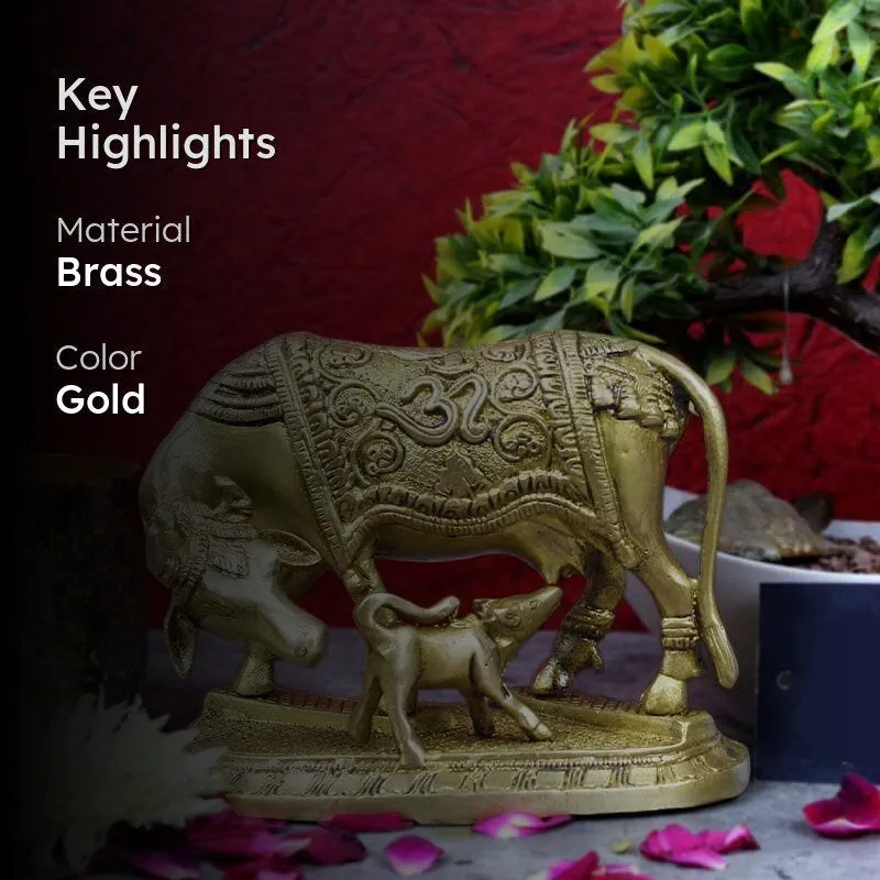 Kamdhenu Idol- Brass media 2