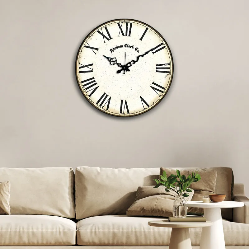 Varnick Wood Analog Wall Clock media 5