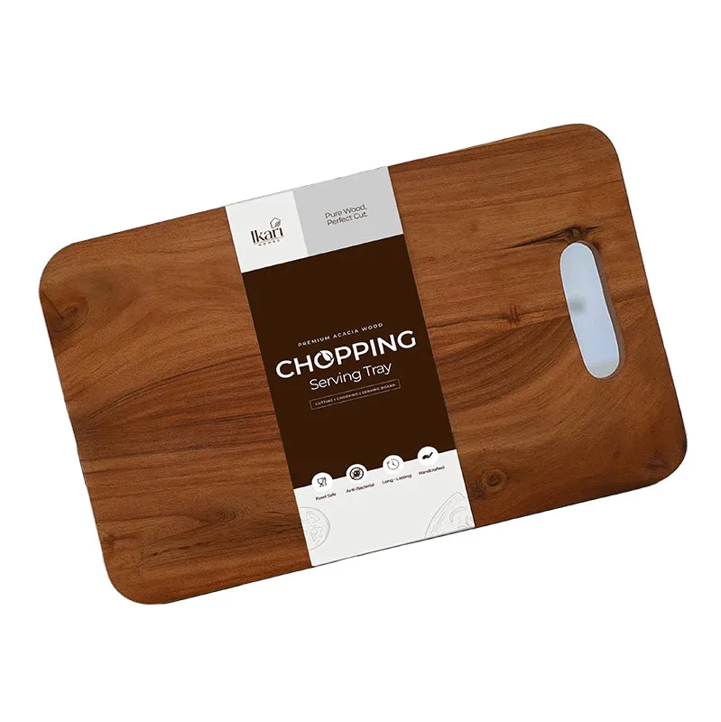 Branorin Boho Acacia Wood Chopping Board media 3