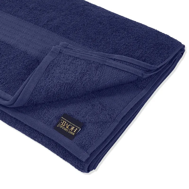 Monte Carlo Dry Nest Pure Cotton Bath Towel - Navy Blue media 6