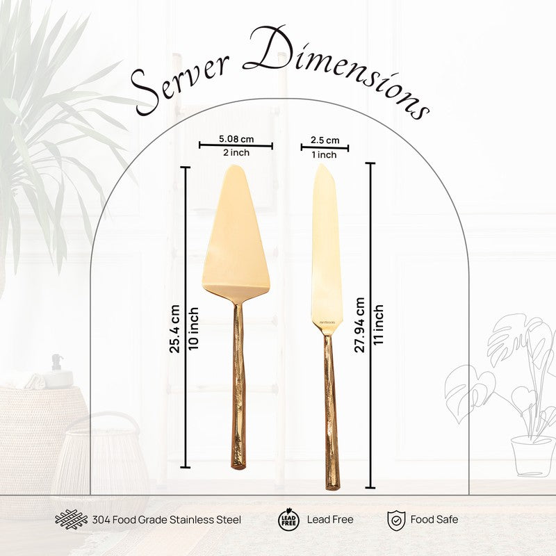 Orlo Cake Server - Set Of Two media 6