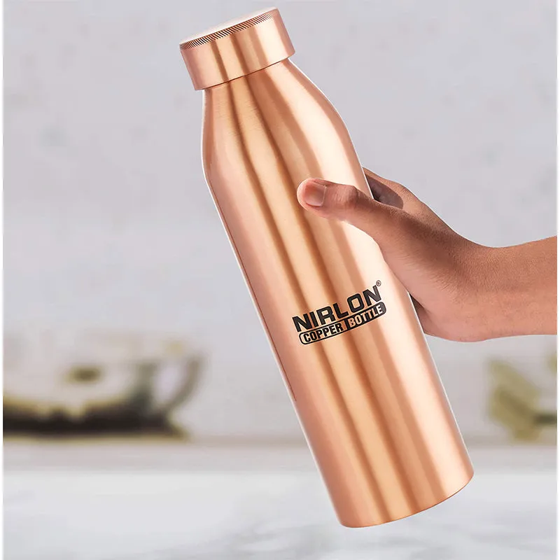 Trivana Copper Water Bottle - 950 mL media 3