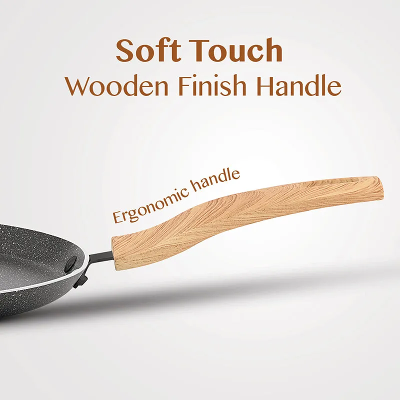 Bergner Terra Black Induction Safe Non-Stick Dosa Tawa - 26 cm media 4