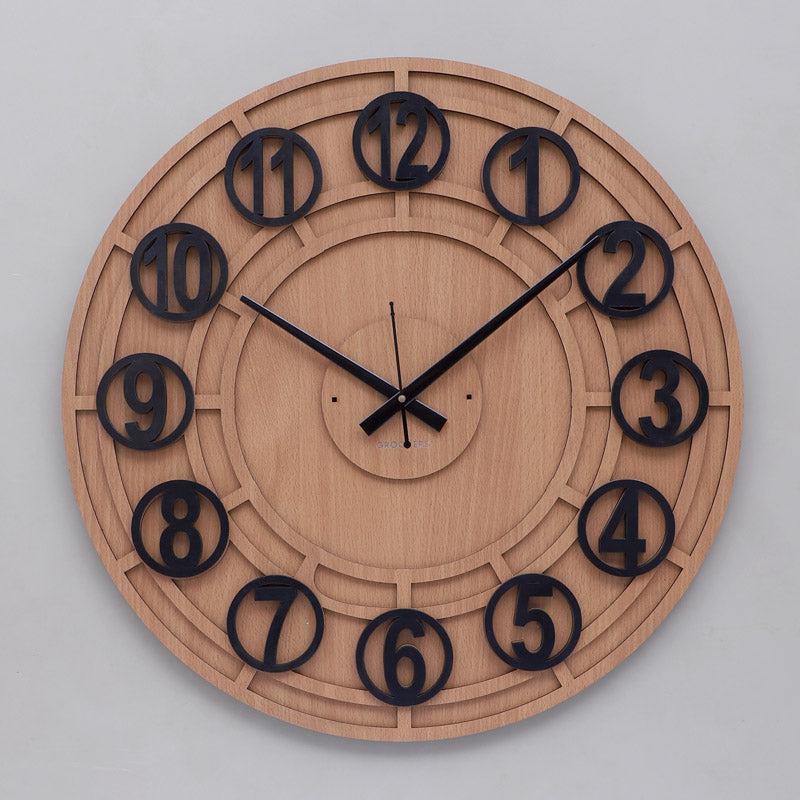 Balencia Wall Clock - Brown media 4