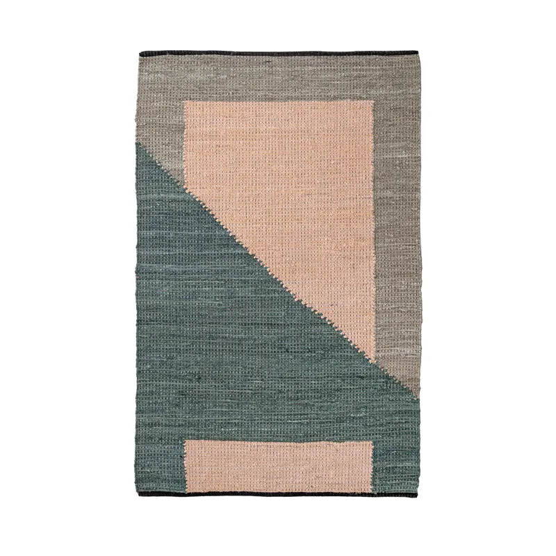 Aurel Handwoven Cotton Rug media 1