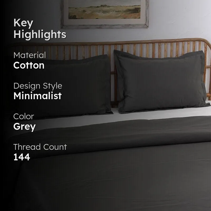 Dreamy Delight Duvet Cover - Grey media 2