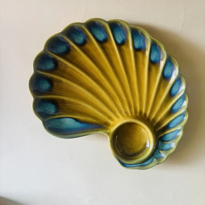 Ceramic Peacock Platter media 5