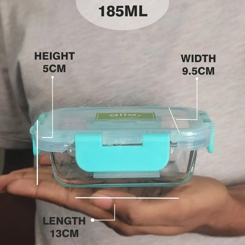 Grabix Leak Proof Glass Lunch Box - 220 ML media 12