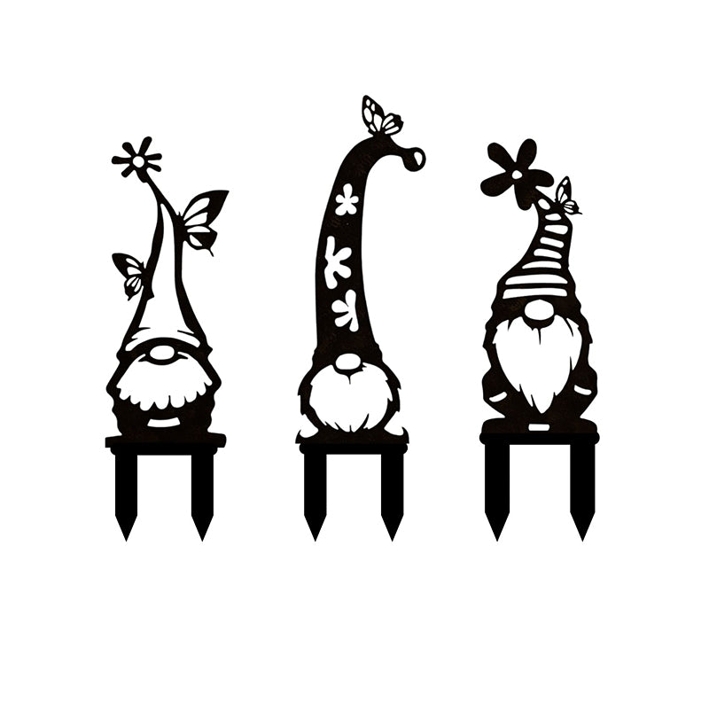 Whimsy Gnomes Garden Stake - Set Of Three media 4